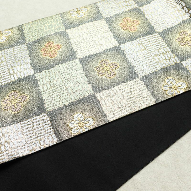 袋帯 六通柄 美品 フォーマル用 正絹 金糸 帯 多色使い_画像10