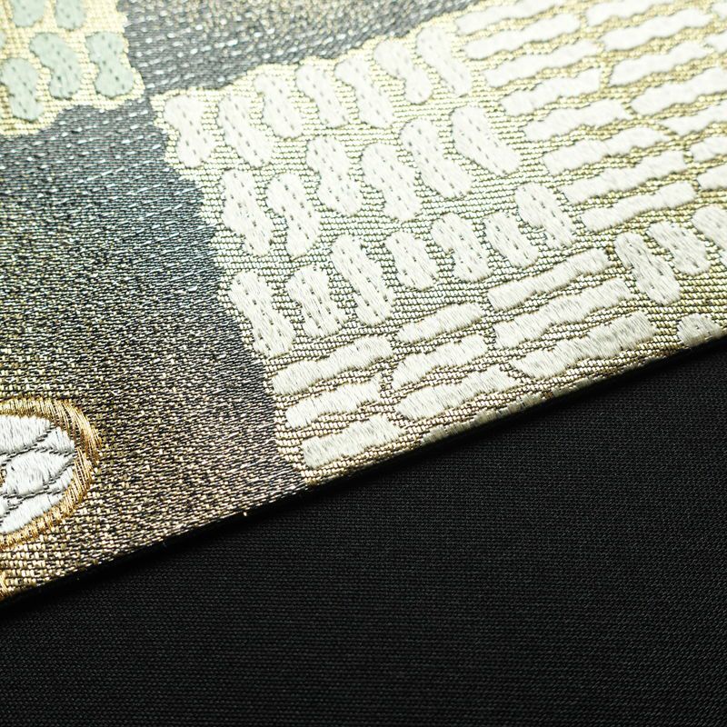 袋帯 六通柄 美品 フォーマル用 正絹 金糸 帯 多色使い_画像11