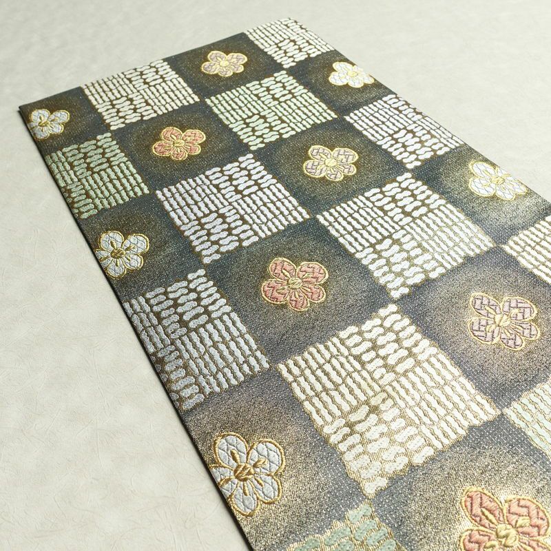 袋帯 六通柄 美品 フォーマル用 正絹 金糸 帯 多色使い_画像17