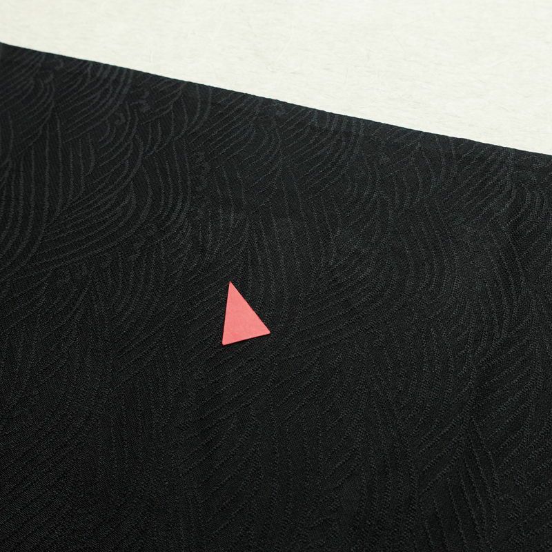 袋帯 天目織 六通柄 フォーマル用 正絹 流水・波柄 箔 金糸 銀糸 帯 多色使い_画像19