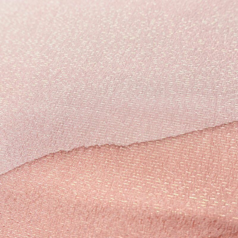 帯揚げ 良品 正絹 幾何学柄・抽象柄 和装小物 紫・藤色_画像10