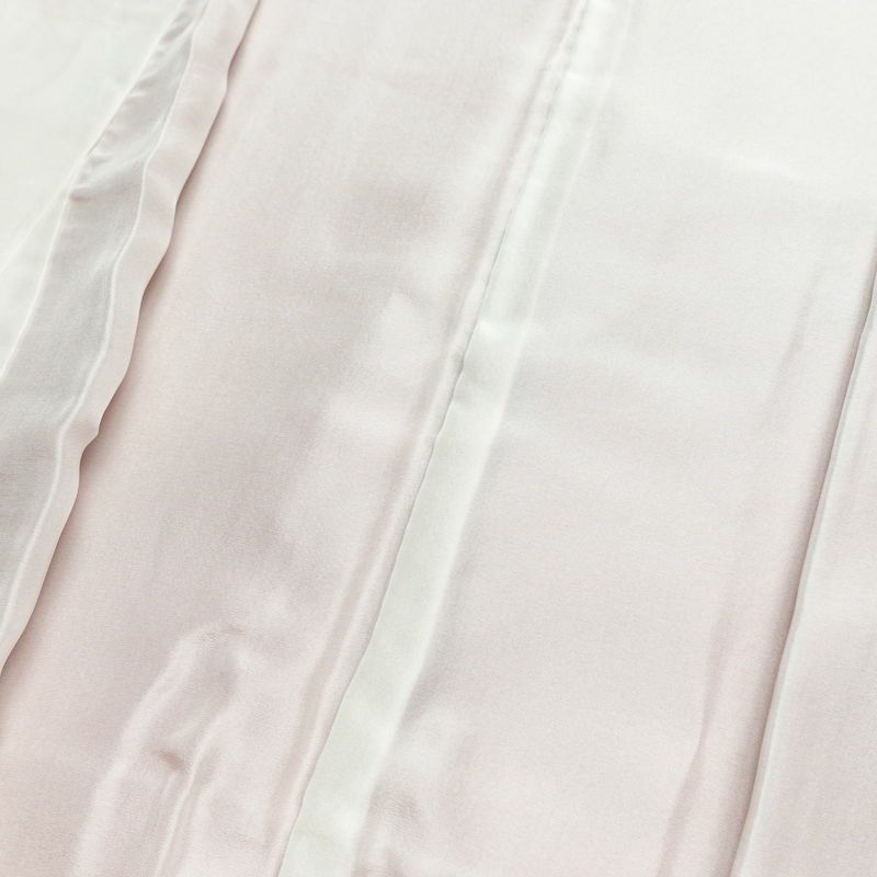 小紋 良品 一つ紋付き 付下小紋 五三の桐 桐 正絹 家紋柄 袷仕立て 身丈162cm 裄丈67cm 一部しつけ糸付き 金糸 着物 ピンク_画像19