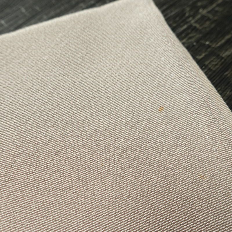 色留袖 三つ紋付き 落款入り 縮緬 正絹 風景柄 袷仕立て 身丈153.5cm 裄丈63cm 共八掛 フォーマル 着物 小豆・エンジ_画像13