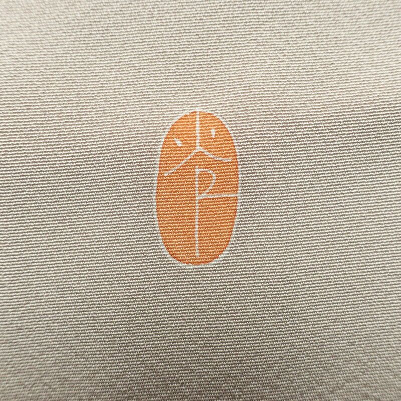 色留袖 三つ紋付き 落款入り 縮緬 正絹 風景柄 袷仕立て 身丈153.5cm 裄丈63cm 共八掛 フォーマル 着物 小豆・エンジ_画像14