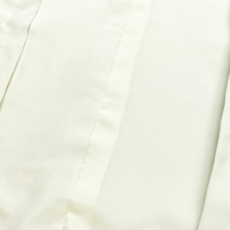 小紋 良品 しつけ糸付き 正絹 花柄 袷仕立て 身丈157.5cm 裄丈66.5cm 箔 着物 紫・藤色_画像17