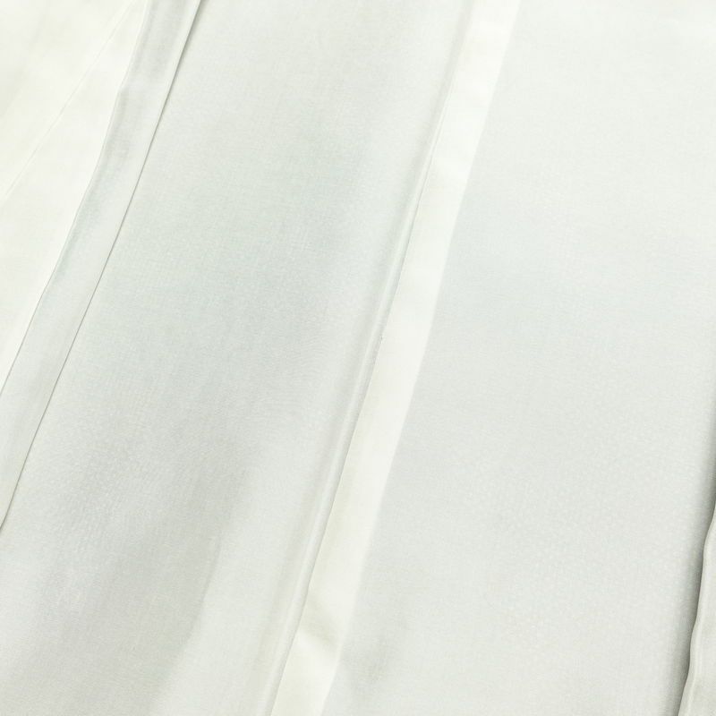 大島紬 良品 純泥染 証紙あり 正絹 木の葉・植物柄 袷仕立て 身丈159.5cm 裄丈63cm 着物 茶_画像16