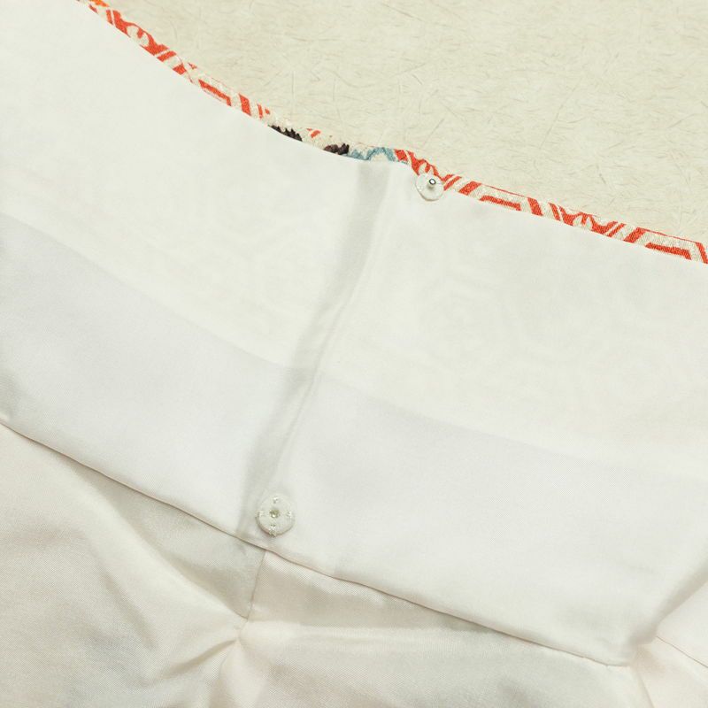 訪問着 美品 正絹 花柄 袷仕立て 身丈158.5cm 裄丈65cm 箔 金彩 フォーマル 華やか 着物 ピンク_画像19