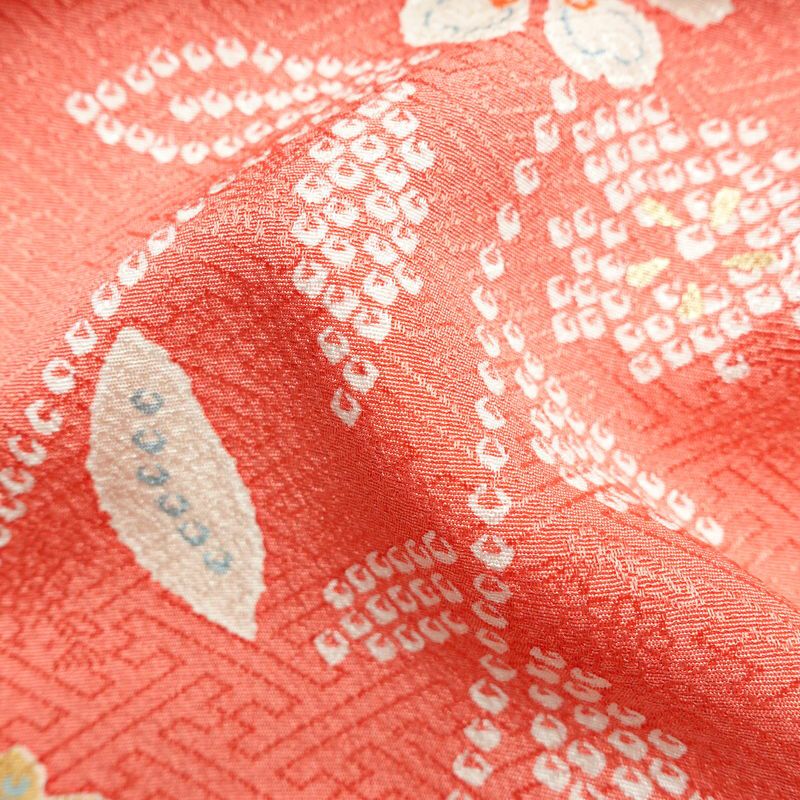 訪問着 美品 正絹 花柄 袷仕立て 身丈158.5cm 裄丈65cm 箔 金彩 フォーマル 華やか 着物 ピンク_画像21