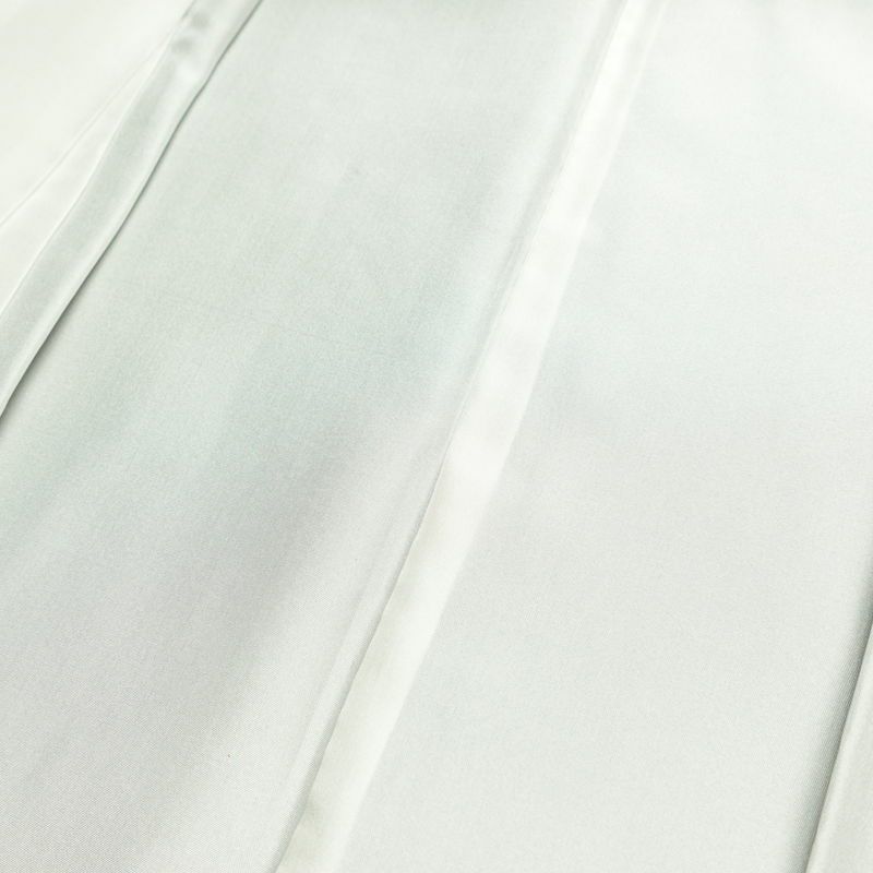 大島紬 良品 証紙あり 正絹 木の葉・植物柄 袷仕立て 身丈166.5cm 裄丈66.5cm 着物 紫・藤色_画像17