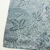 小紋 良品 しつけ糸付き 正絹 花柄 袷仕立て 身丈167cm 裄丈68.5cm 着物 青・紺_画像12