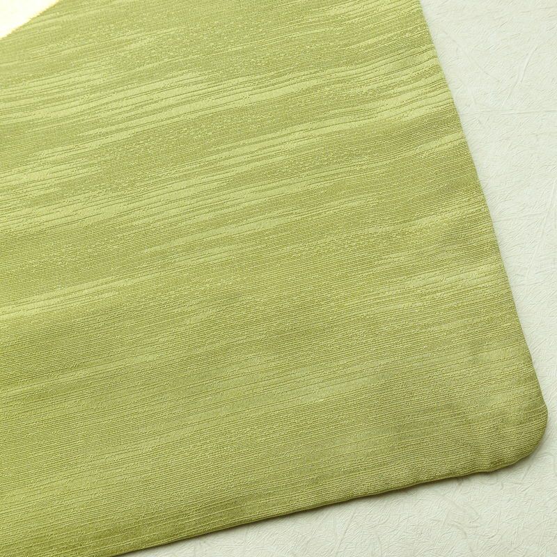 付け下げ 良品 金駒刺繍 正絹 古典柄 袷仕立て 身丈159.5cm 裄丈64.5cm 箔 フォーマル 着物 緑・うぐいす色_画像15