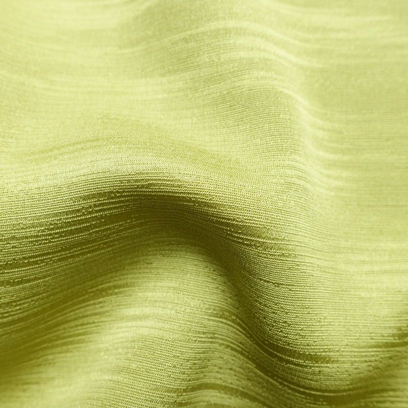 付け下げ 良品 金駒刺繍 正絹 古典柄 袷仕立て 身丈159.5cm 裄丈64.5cm 箔 フォーマル 着物 緑・うぐいす色_画像21