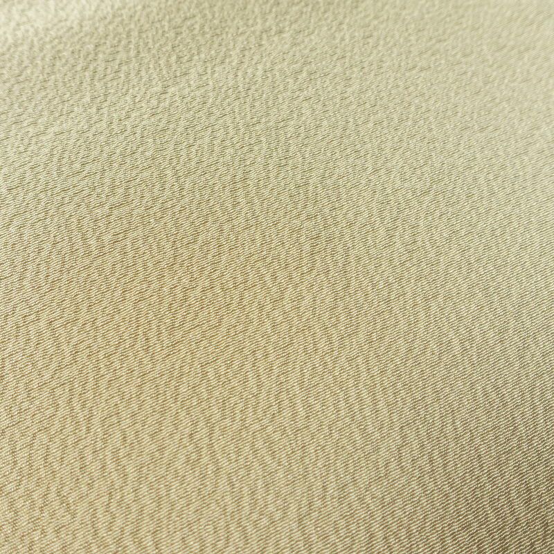 単衣 色無地 良品 縮緬 一つ紋付き 正絹 その他の柄 単衣仕立て 身丈160cm 裄丈66.5cm フォーマル 着物 ぼかし ベージュ_画像7