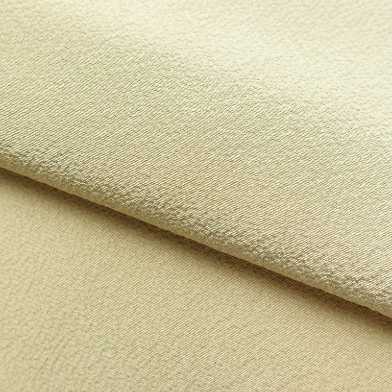 単衣 色無地 良品 縮緬 一つ紋付き 正絹 その他の柄 単衣仕立て 身丈160cm 裄丈66.5cm フォーマル 着物 ぼかし ベージュ_画像20