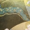 袋帯 六通柄 フォーマル用 正絹 古典柄 箔 帯 黒_画像5