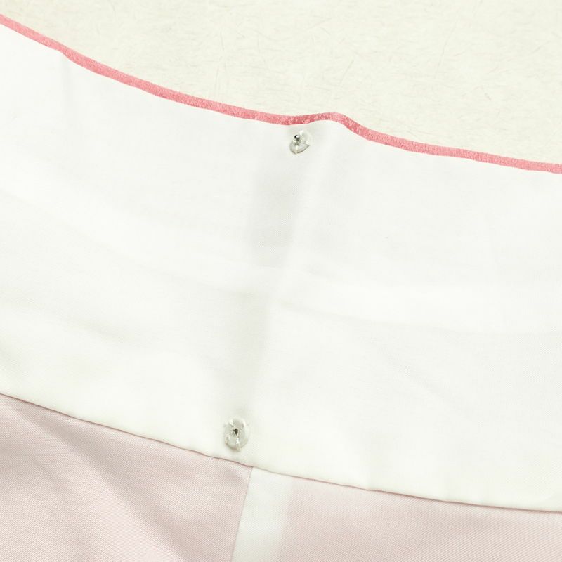 振袖 正絹 花柄 袷仕立て 身丈167.5cm 裄丈69cm 金彩 着物 二十歳 ピンク_画像18