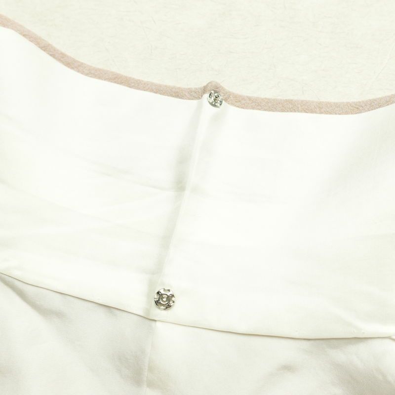 訪問着 良品 縮緬 絞り 一つ紋付き 正絹 花柄 袷仕立て 身丈162cm 裄丈67cm 箔 菊 フォーマル 着物 ピンク_画像19