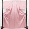小紋 良品 しつけ糸付き 混紡 その他の柄 袷仕立て 身丈163cm 裄丈66cm 着物 ピンク_画像1