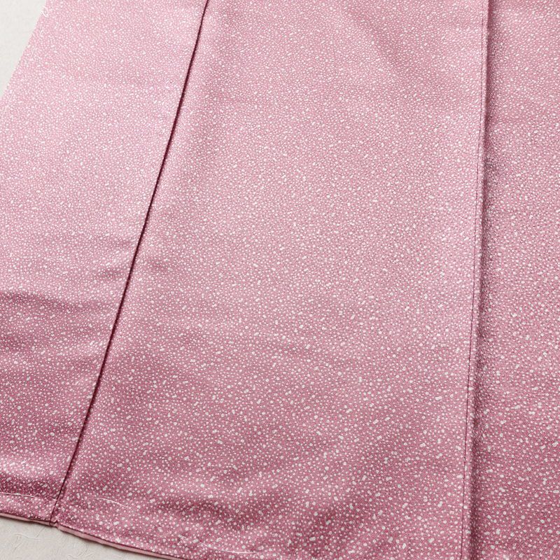 小紋 良品 しつけ糸付き 混紡 その他の柄 袷仕立て 身丈163cm 裄丈66cm 着物 ピンク_画像4