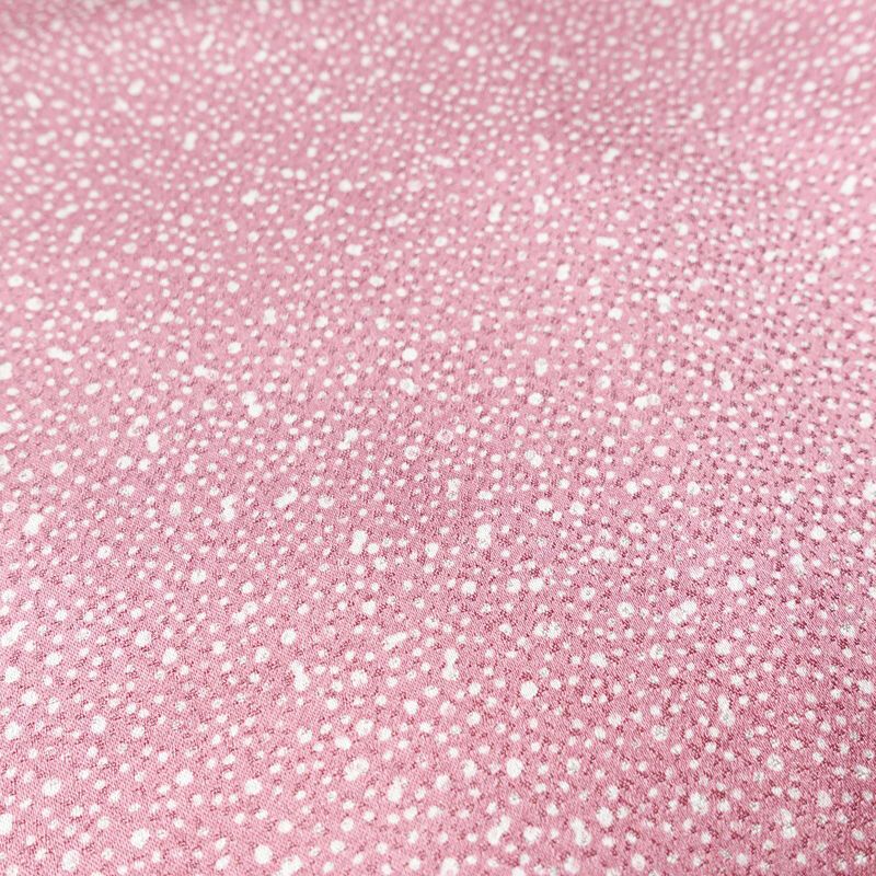 小紋 良品 しつけ糸付き 混紡 その他の柄 袷仕立て 身丈163cm 裄丈66cm 着物 ピンク_画像7