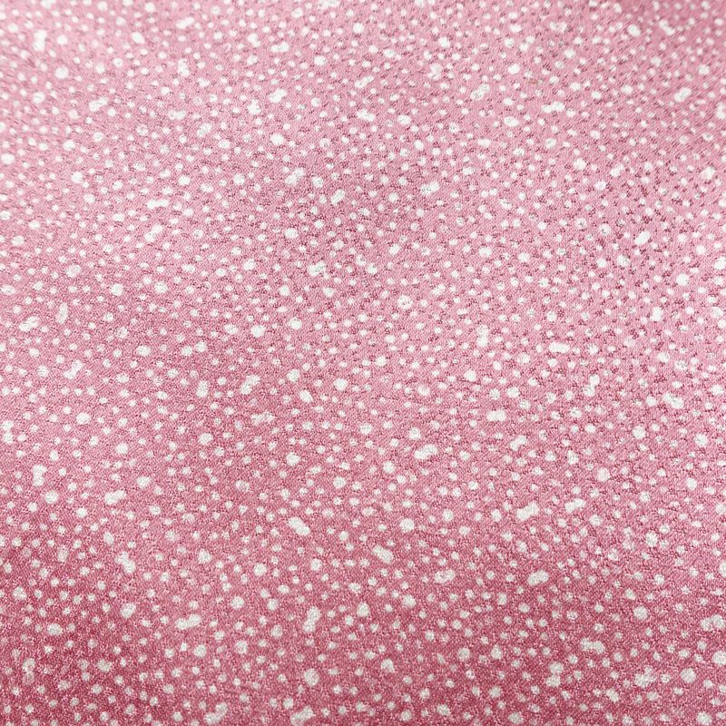 小紋 良品 しつけ糸付き 混紡 その他の柄 袷仕立て 身丈163cm 裄丈66cm 着物 ピンク_画像8