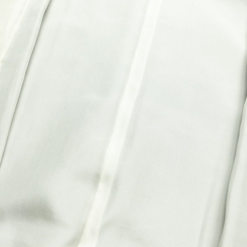 小紋 良品 紬地 正絹 木の葉・植物柄 袷仕立て 身丈161.5cm 裄丈66cm 着物 小豆・エンジ_画像18