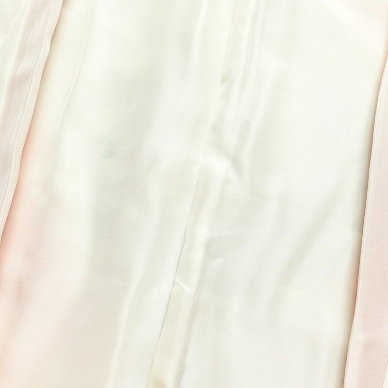 振袖 良品 正絹 花柄 袷仕立て 身丈155.5cm 裄丈65cm 箔 金彩 フォーマル 着物 ピンク_画像17