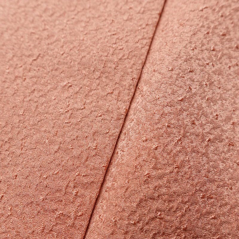 色無地 一つ紋付き 正絹 無地 袷仕立て 身丈150.5cm 裄丈63cm フォーマル 着物 ピンク_画像8