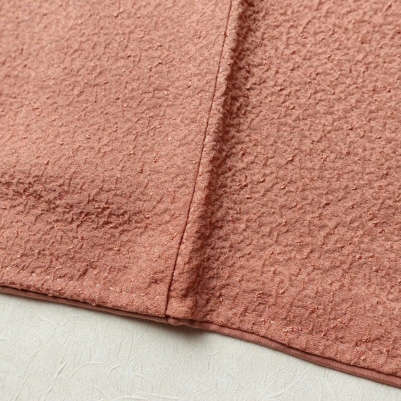 色無地 一つ紋付き 正絹 無地 袷仕立て 身丈150.5cm 裄丈63cm フォーマル 着物 ピンク_画像10