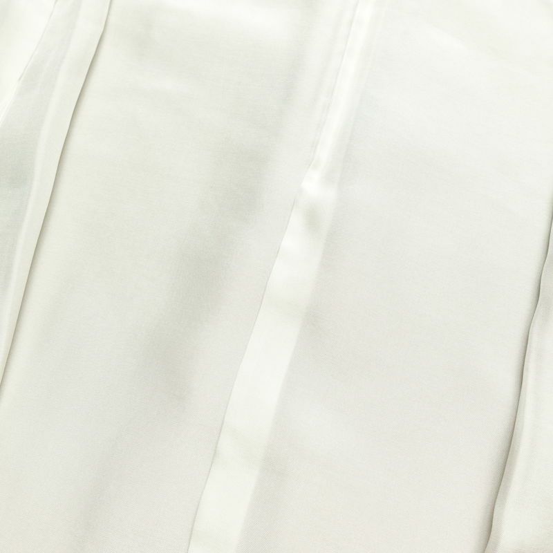 訪問着 良品 縮緬 正絹 風景柄 袷仕立て 身丈165cm 裄丈67.5cm 箔 一部しつけ糸付き フォーマル 着物 くすみピンク ピンク_画像19