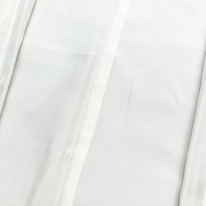 小紋 良品 紬地 絞り 正絹 幾何学柄・抽象柄 袷仕立て 身丈154.5cm 裄丈64cm 着物 紫・藤色_画像17