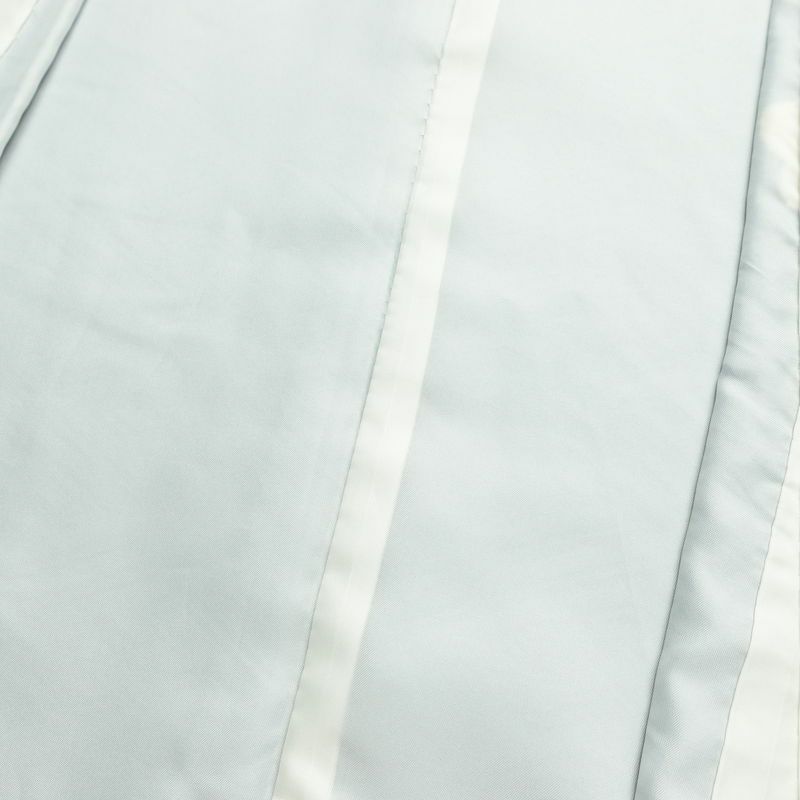 振袖 良品 落款入り 金駒刺繍 正絹 花柄 袷仕立て 身丈166.5cm 裄丈67cm 箔 金彩 着物 青・紺_画像20