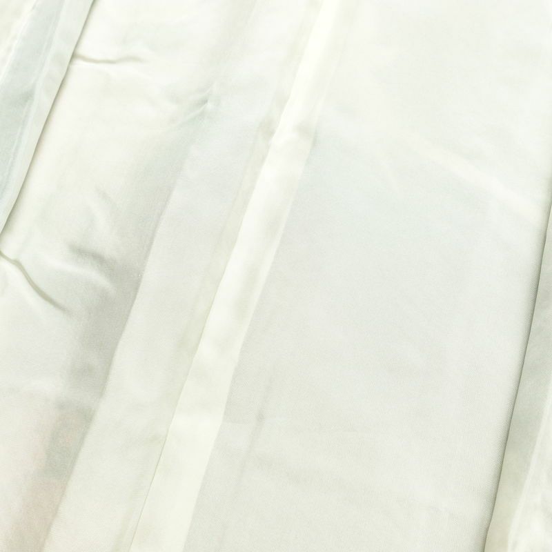 振袖 良品 金駒刺繍 セット品 長襦袢 正絹 古典柄 袷仕立て 身丈166.5cm 裄丈69cm 箔 フォーマル 着物 松 蝶 緑・うぐいす色_画像17