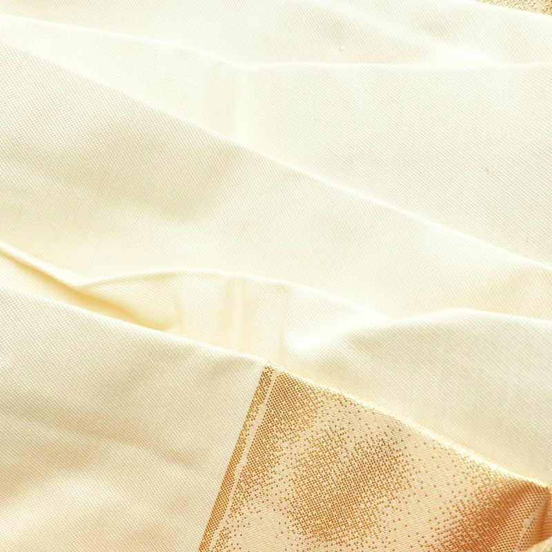 名古屋帯 太鼓柄 良品 金駒刺繍 正絹 古典柄 名古屋仕立て 箔 刺繍 金糸 帯 金・銀_画像19