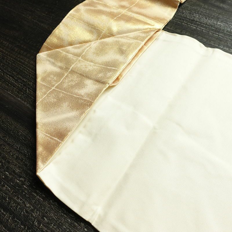 名古屋帯 太鼓柄 良品 金駒刺繍 正絹 古典柄 名古屋仕立て 箔 刺繍 金糸 帯 金・銀_画像20