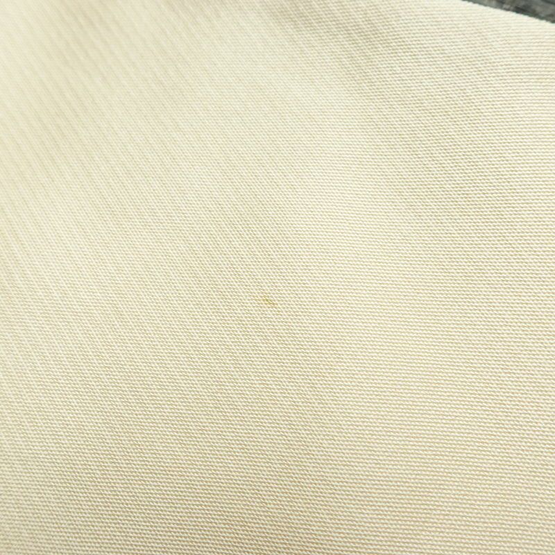 袋帯 六通柄 フォーマル用 正絹 木の葉・植物柄 金糸 帯 金・銀_画像19