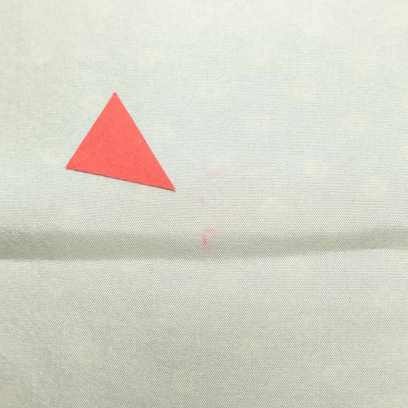 小紋 縮緬 正絹 その他の柄 袷仕立て 身丈153cm 裄丈68cm 着物 黒_画像20