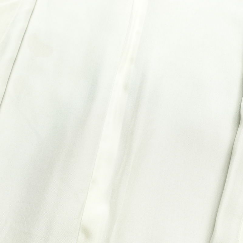 訪問着 落款入り 綸子 正絹 花柄 袷仕立て 身丈165cm 裄丈66cm 箔 共八掛 梅 金彩 フォーマル 着物 グレー_画像21