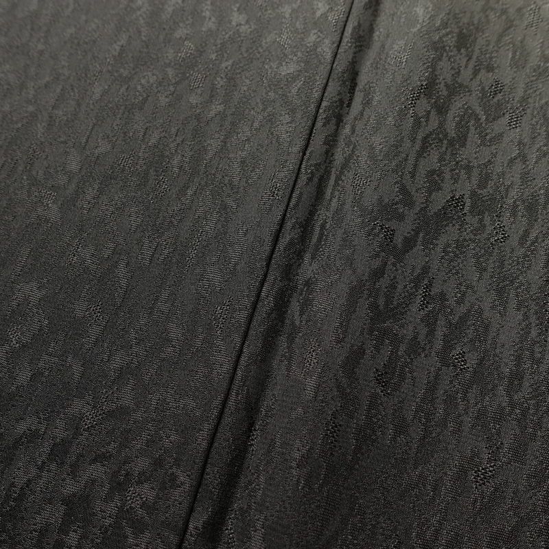 付け下げ 美品 正絹 その他の柄 袷仕立て 身丈165cm 裄丈67cm フォーマル 着物 緑・うぐいす色_画像9