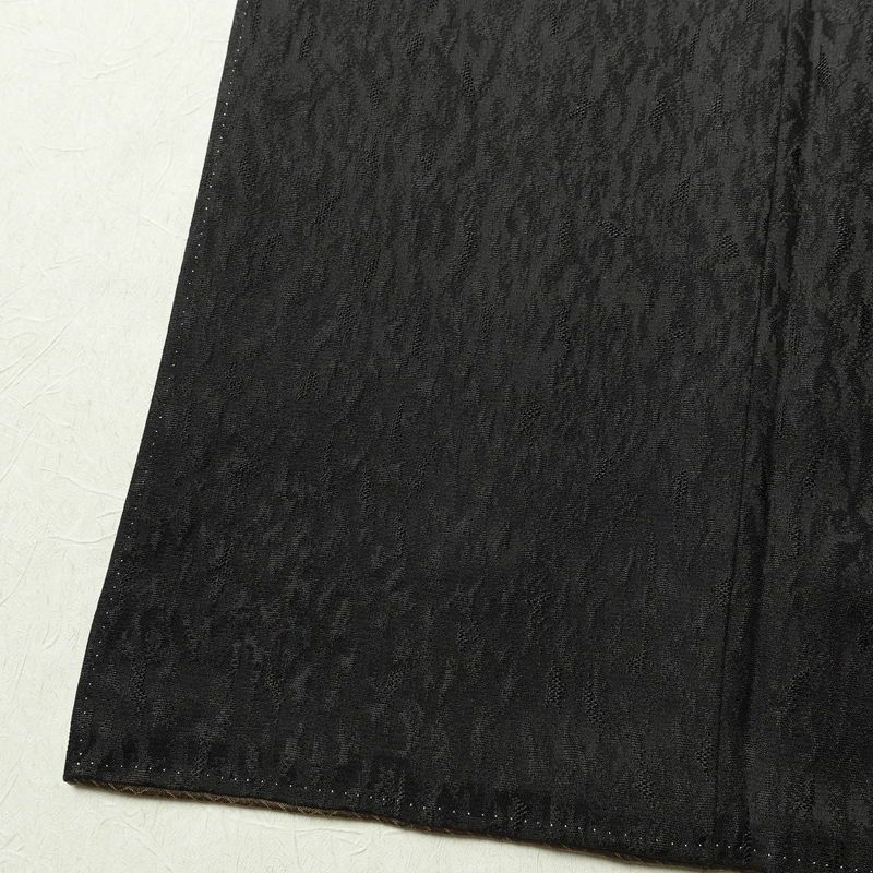 付け下げ 美品 正絹 その他の柄 袷仕立て 身丈165cm 裄丈67cm フォーマル 着物 緑・うぐいす色_画像12