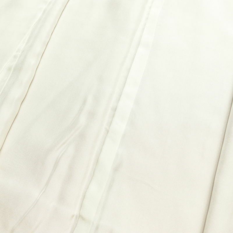 付け下げ 良品 縮緬 正絹 流水・波柄 袷仕立て 身丈169.5cm 裄丈69cm 共八掛 フォーマル 着物 ピンク_画像18