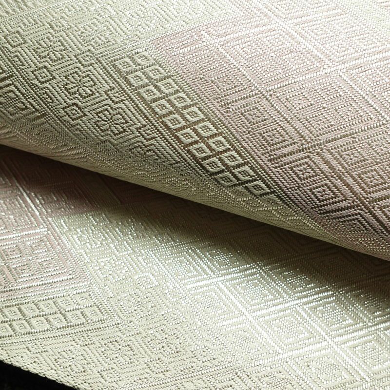 袋帯 全通柄 フォーマル用 正絹 古典柄 箔 帯 金・銀_画像7