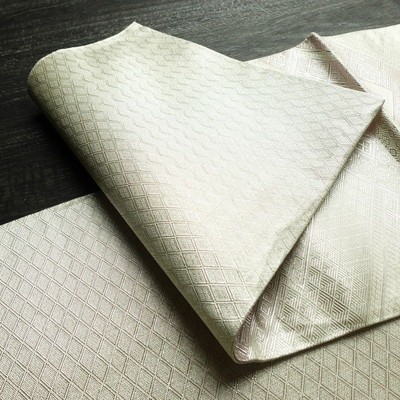 袋帯 全通柄 フォーマル用 正絹 古典柄 箔 帯 金・銀_画像9