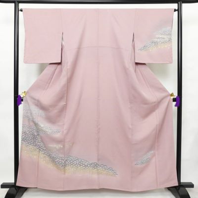 袋帯 六通柄 良品 フォーマル用 正絹 古典柄 金糸 帯 金・銀