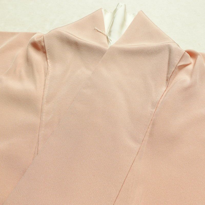 色留袖 良品 三つ紋入り 落款入り 正絹 人物・動物柄 袷仕立て 身丈165.5cm 裄丈66.5cm 箔 金彩 金通し フォーマル 着物 ピンク_画像18