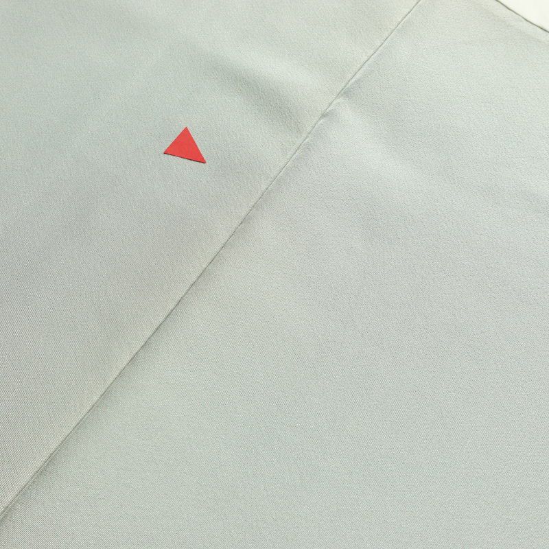 訪問着 十日町友禅 関口遼一 落款入り 縮緬 一つ紋付き 正絹 人物・動物柄 袷仕立て 身丈160.5cm 裄丈65.5cm フォーマル 着物 青・紺_画像18