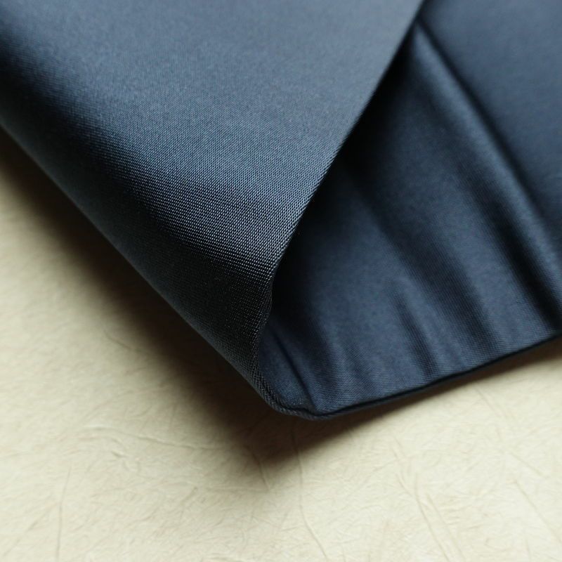 名古屋帯 太鼓柄 美品 正絹 流水・波柄 名古屋仕立て 箔 帯 青・紺_画像10