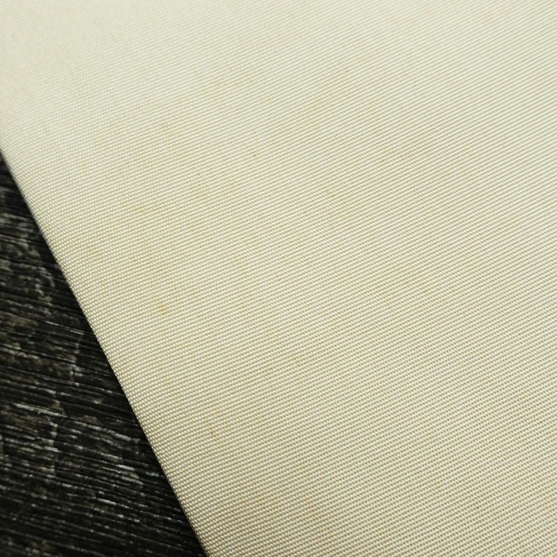 名古屋帯 太鼓柄 落款入り 正絹 その他の柄 名古屋仕立て 箔 帯 クリーム_画像18