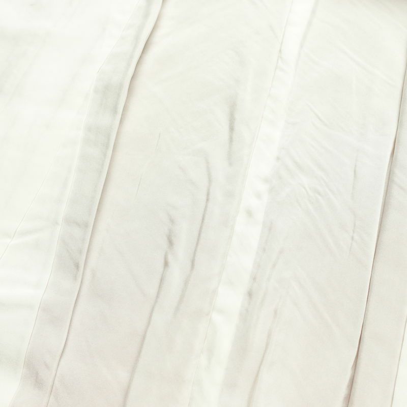 紬 しつけ糸付き 正絹 無地 袷仕立て 身丈161.5cm 裄丈65cm 着物 橙_画像19