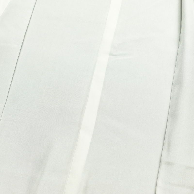 紬 良品 しつけ糸付き 正絹 花柄 袷仕立て 身丈160cm 裄丈64.5cm 着物 青・紺_画像19